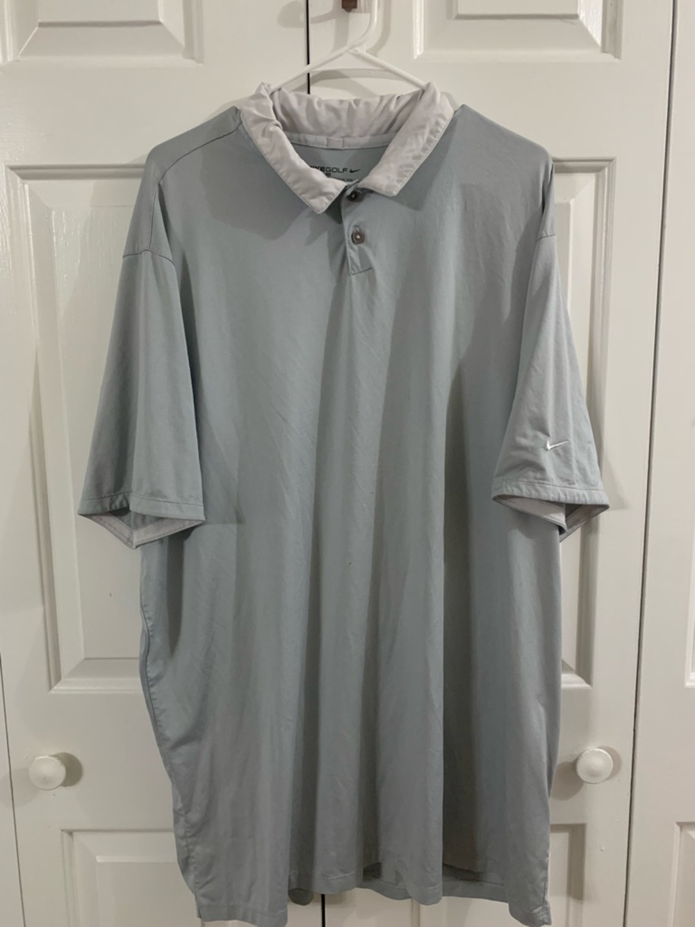 Nike Men's Light Gray Polo